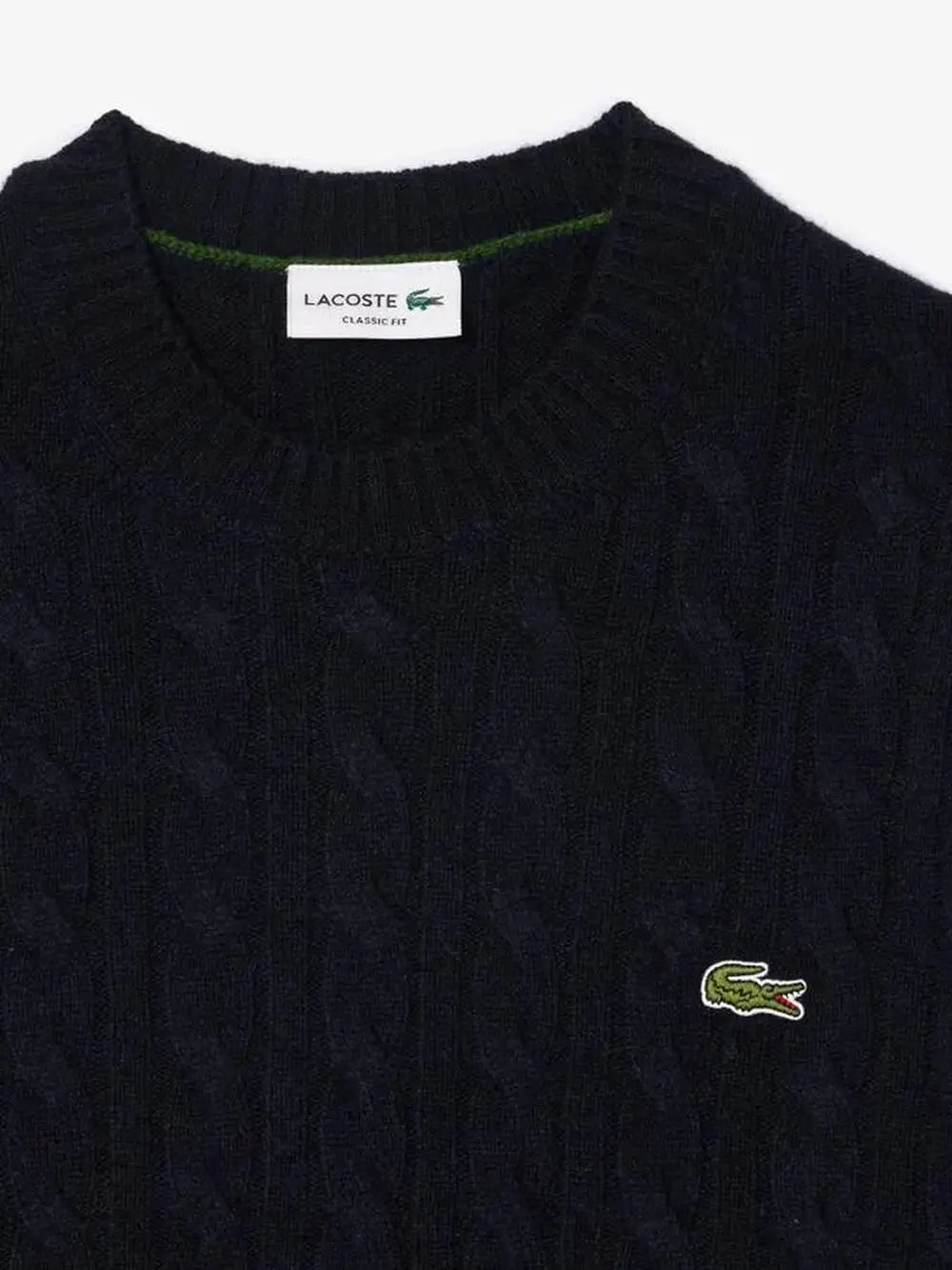 Pullover Lacoste Uomo Navy Lacoste Angolo dello Sport