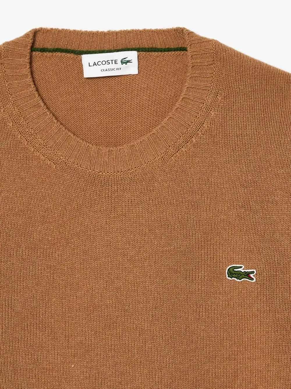 Pullover Lacoste Uomo Verde Lacoste Angolo dello Sport