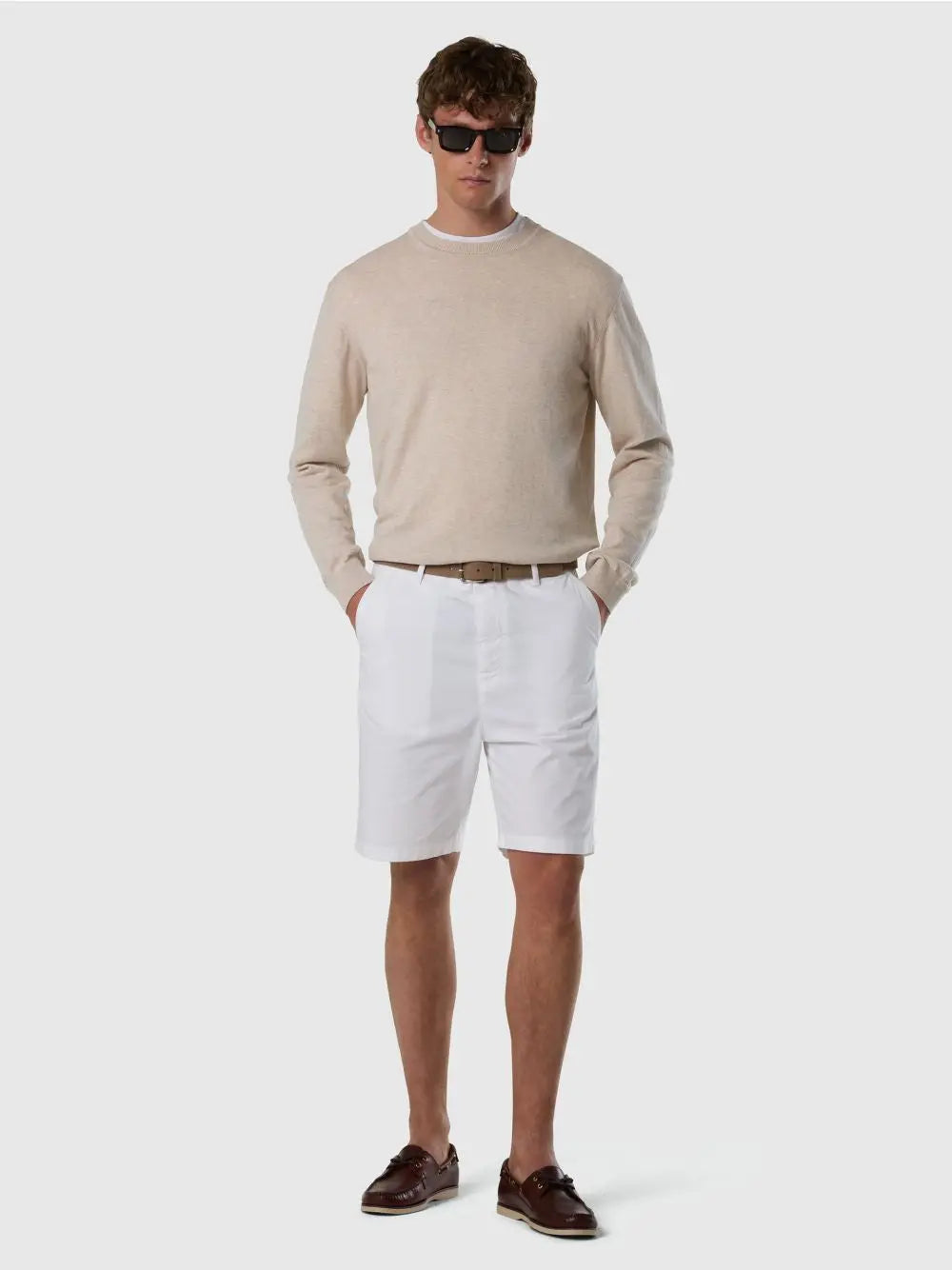 Pullover North Sails girocollo leggero Uomo - Beige