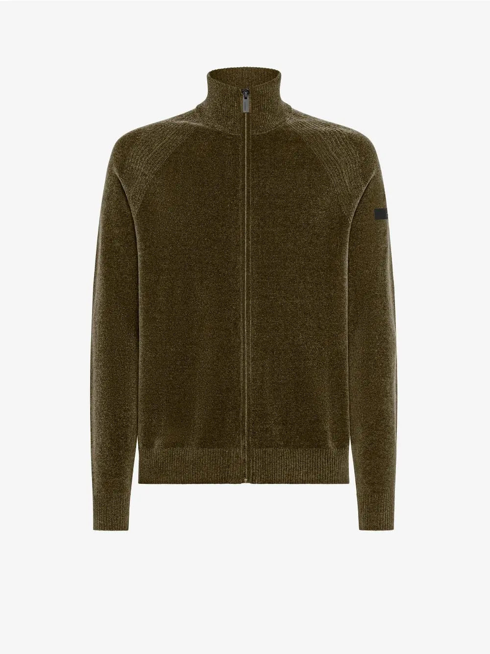 Pullover Rrd VELVET FULL ZIP Uomo - Verde