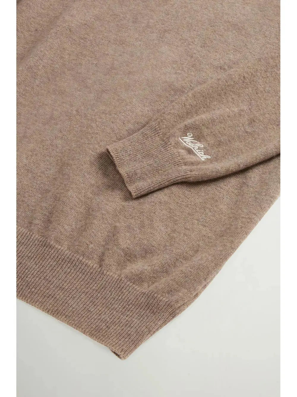 Pullover Woolrich LAMBSWOOL CREWNECK Uomo - Marrone
