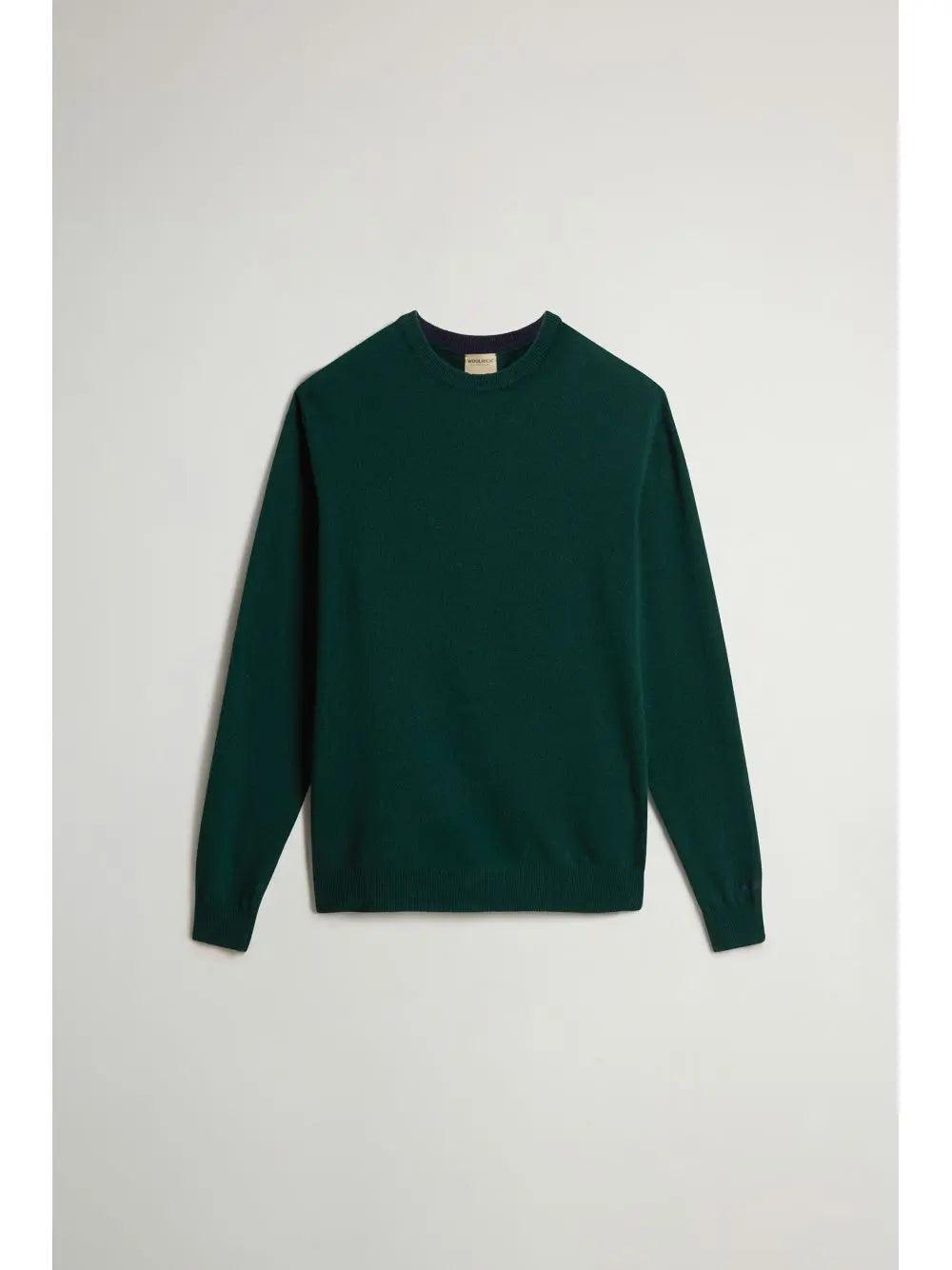 Pullover Woolrich LAMBSWOOL CREWNECK Uomo - Verde