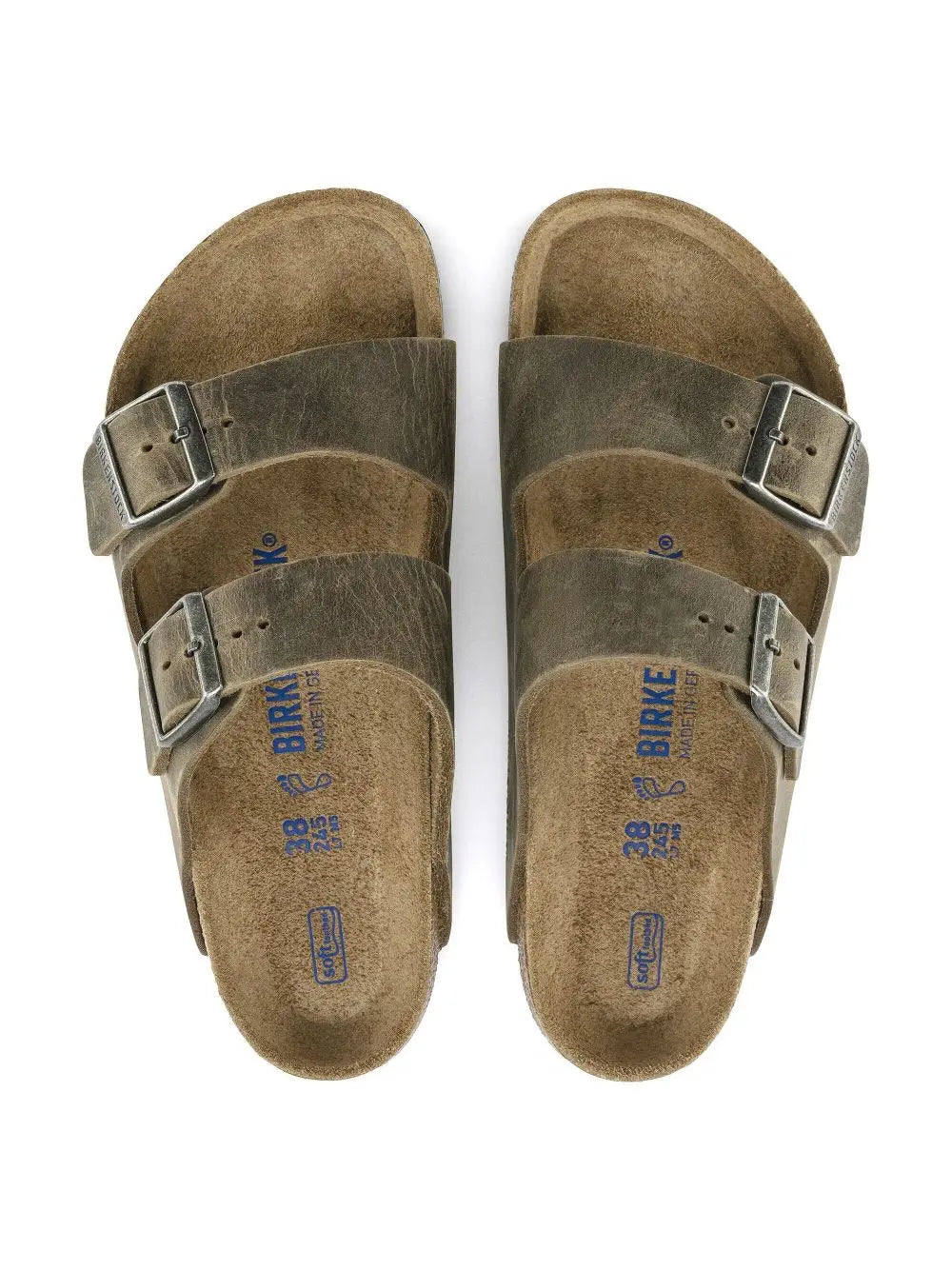 Sandali Birkenstock ARIZONA SFB Uomo - Verde