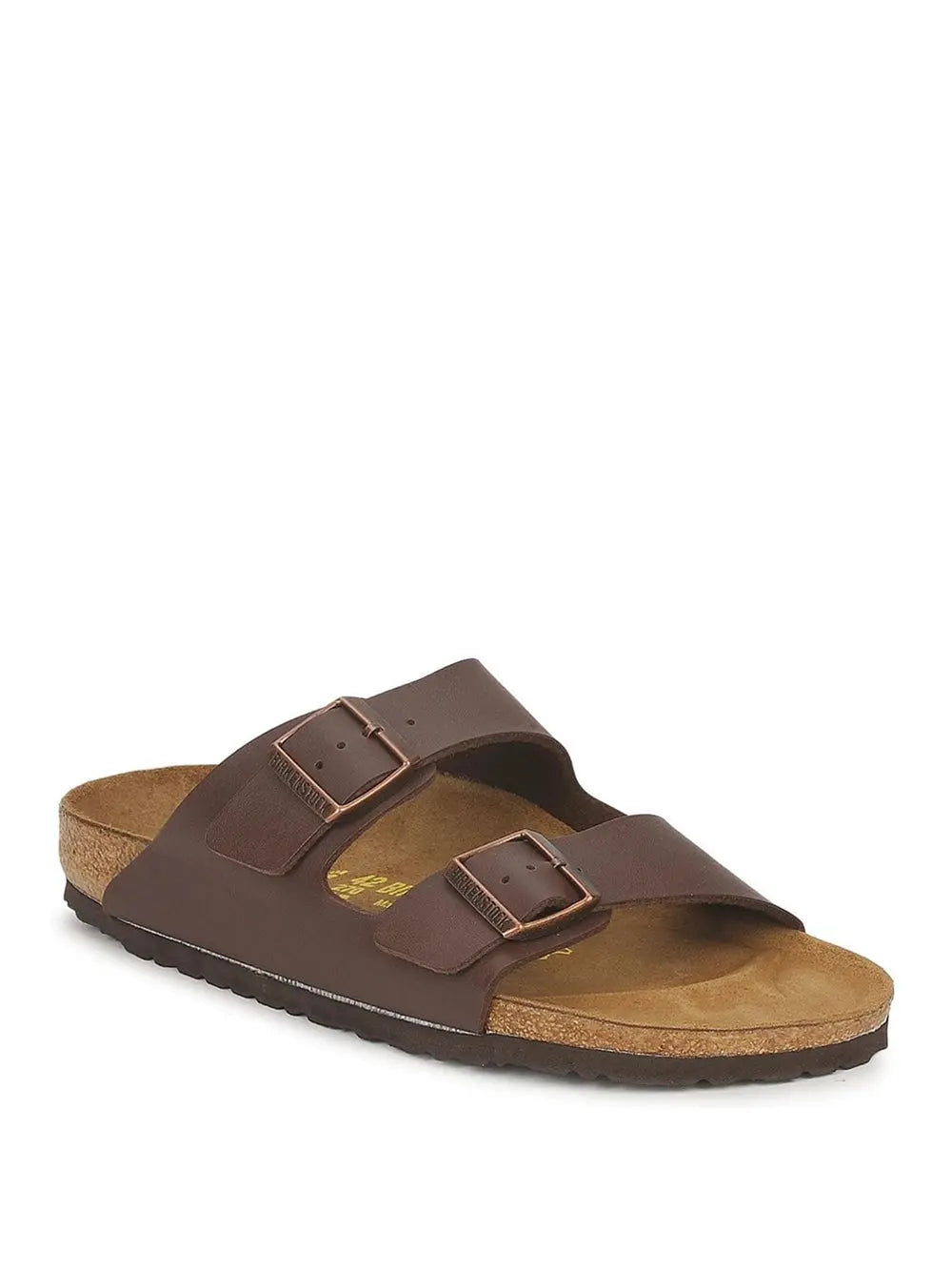 Sandali Birkenstock Unisex Arizona Bf Fascia Marrone Birkenstock  Angolo dello Sport