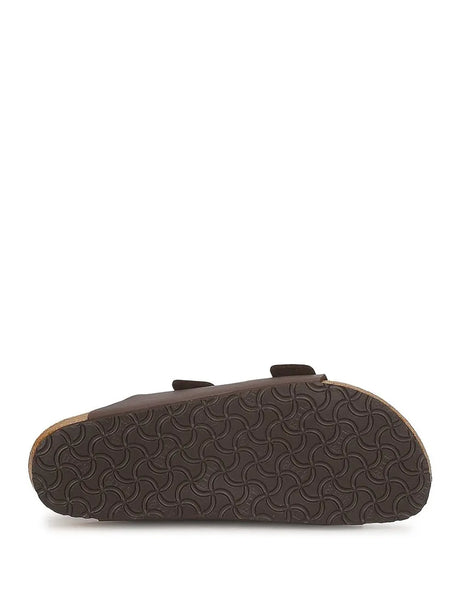 Sandali Birkenstock Unisex Arizona Bf Fascia Marrone Birkenstock  Angolo dello Sport