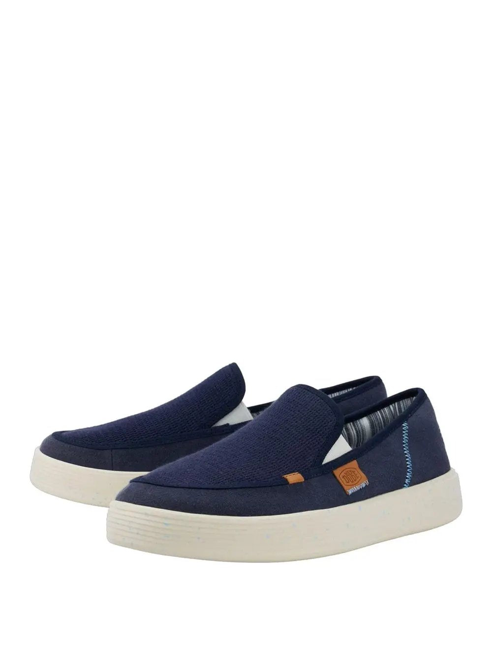 Scarpe In Tela Heydude Uomo Sunapee M Coastline Navy Hey Dude Angolo dello Sport