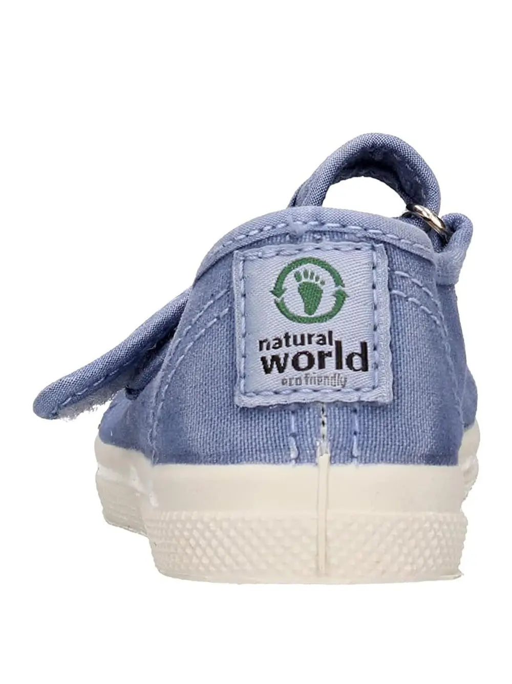 Scarpe In Tela Natural World Bambina - Celeste