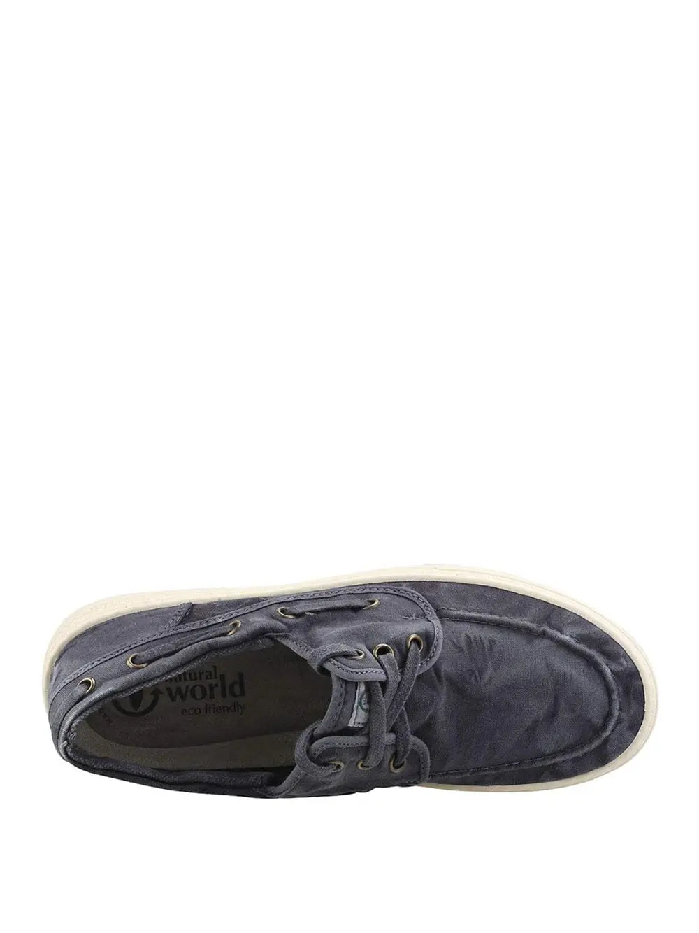 Scarpe In Tela Natural World Uomo - Blu