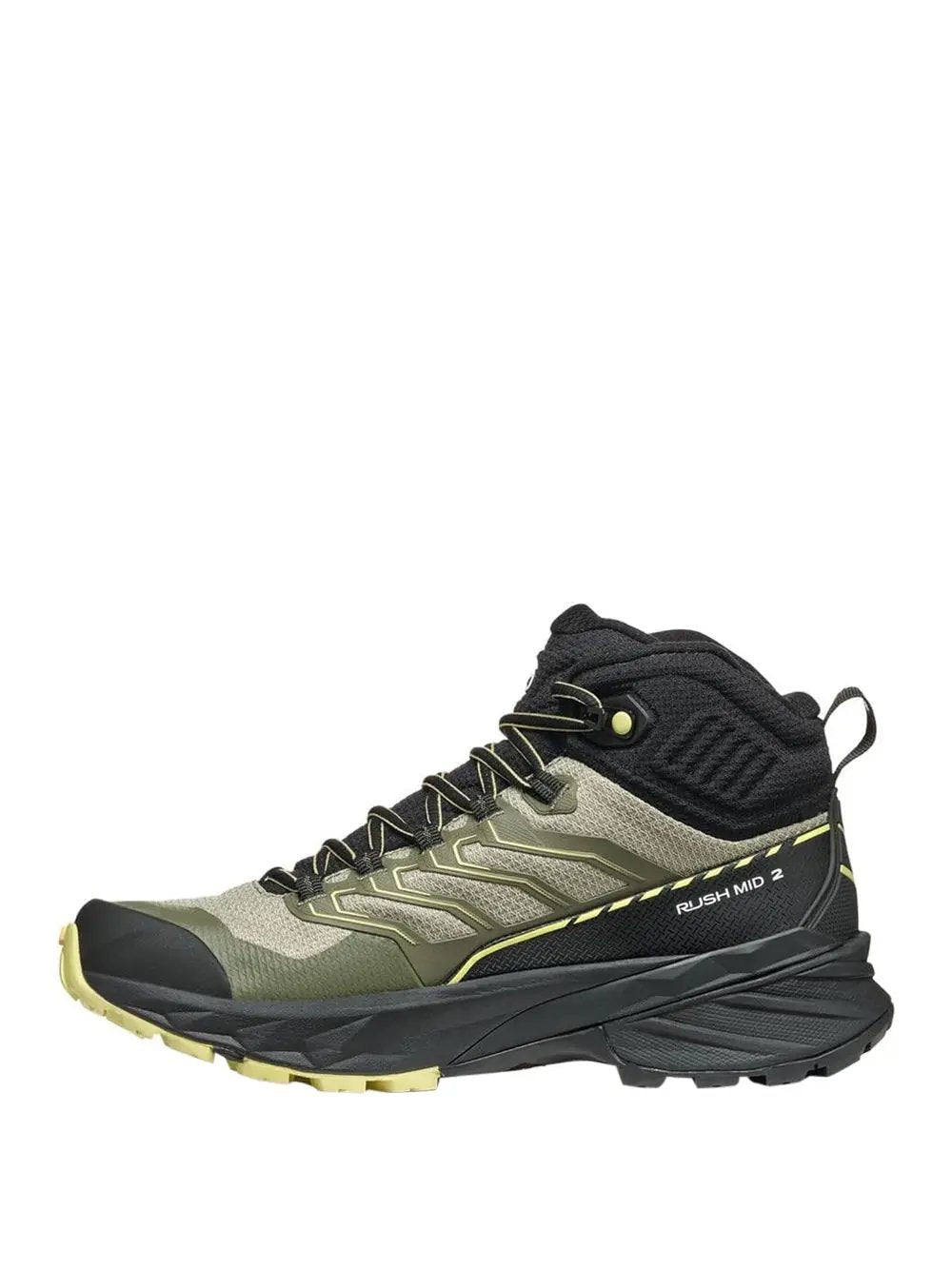 Scarpe Trekking Scarpa Donna Rush 2 Mid Gtx Giallo Scarpa Angolo dello Sport