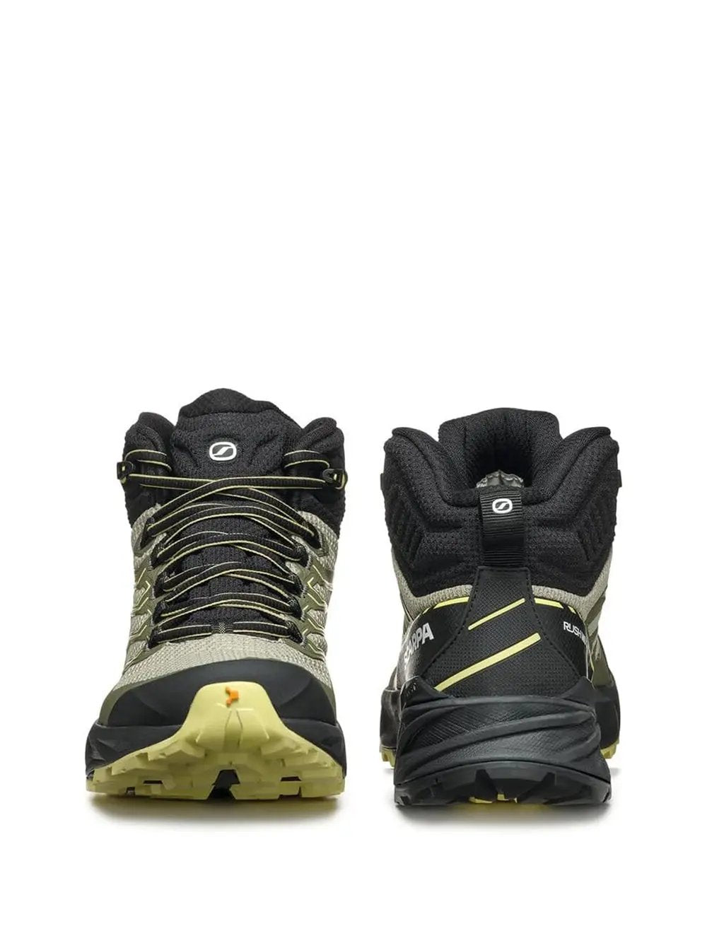 Scarpe Trekking Scarpa Donna Rush 2 Mid Gtx Giallo Scarpa Angolo dello Sport