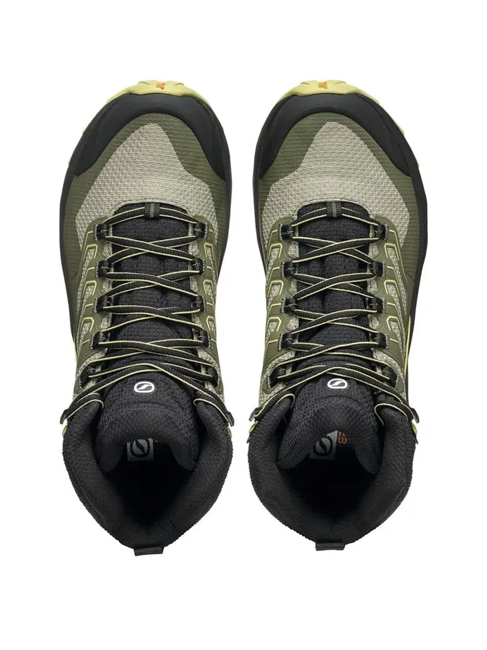 Scarpe Trekking Scarpa Donna Rush 2 Mid Gtx Giallo Scarpa Angolo dello Sport