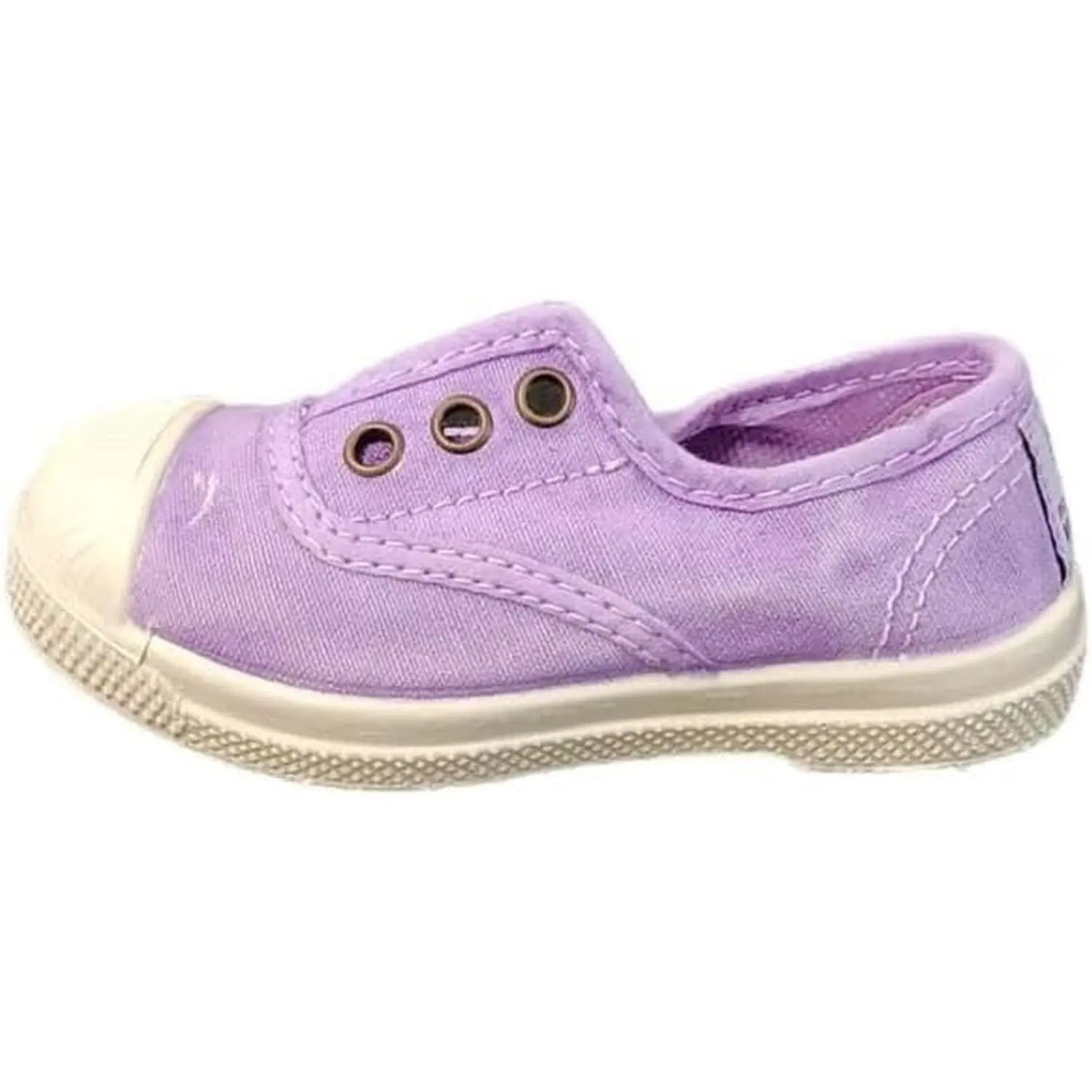 Scarpe in Tela NATURAL WORLD Bambino ingles elastico enzimatico Viola