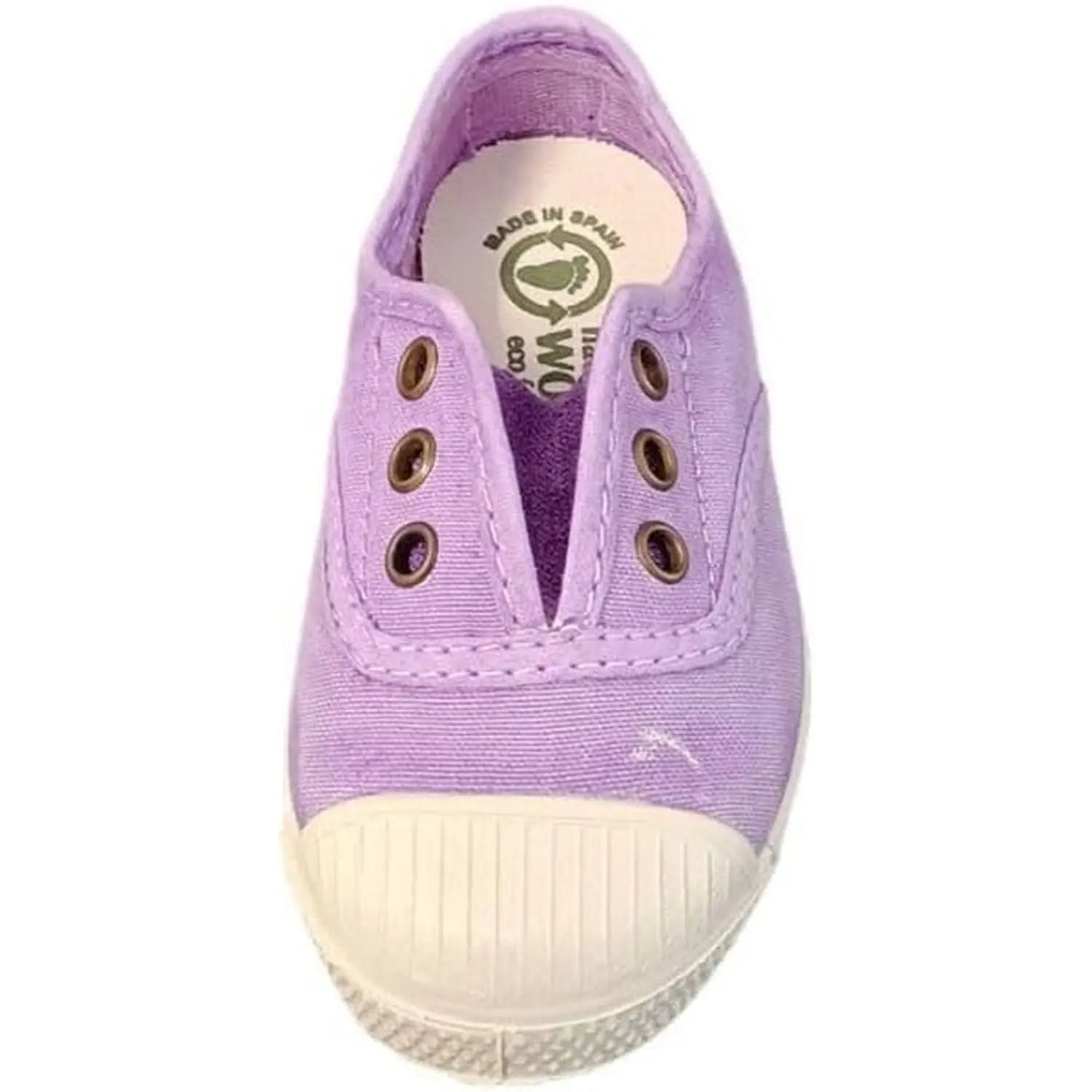 Scarpe in Tela NATURAL WORLD Bambino ingles elastico enzimatico Viola