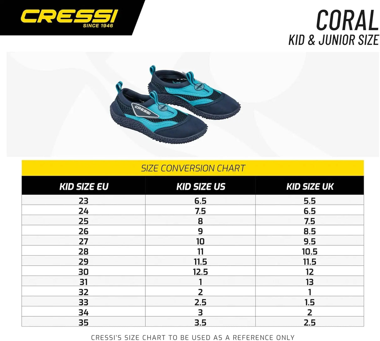 Scarpette Cressi Unisex Bambino