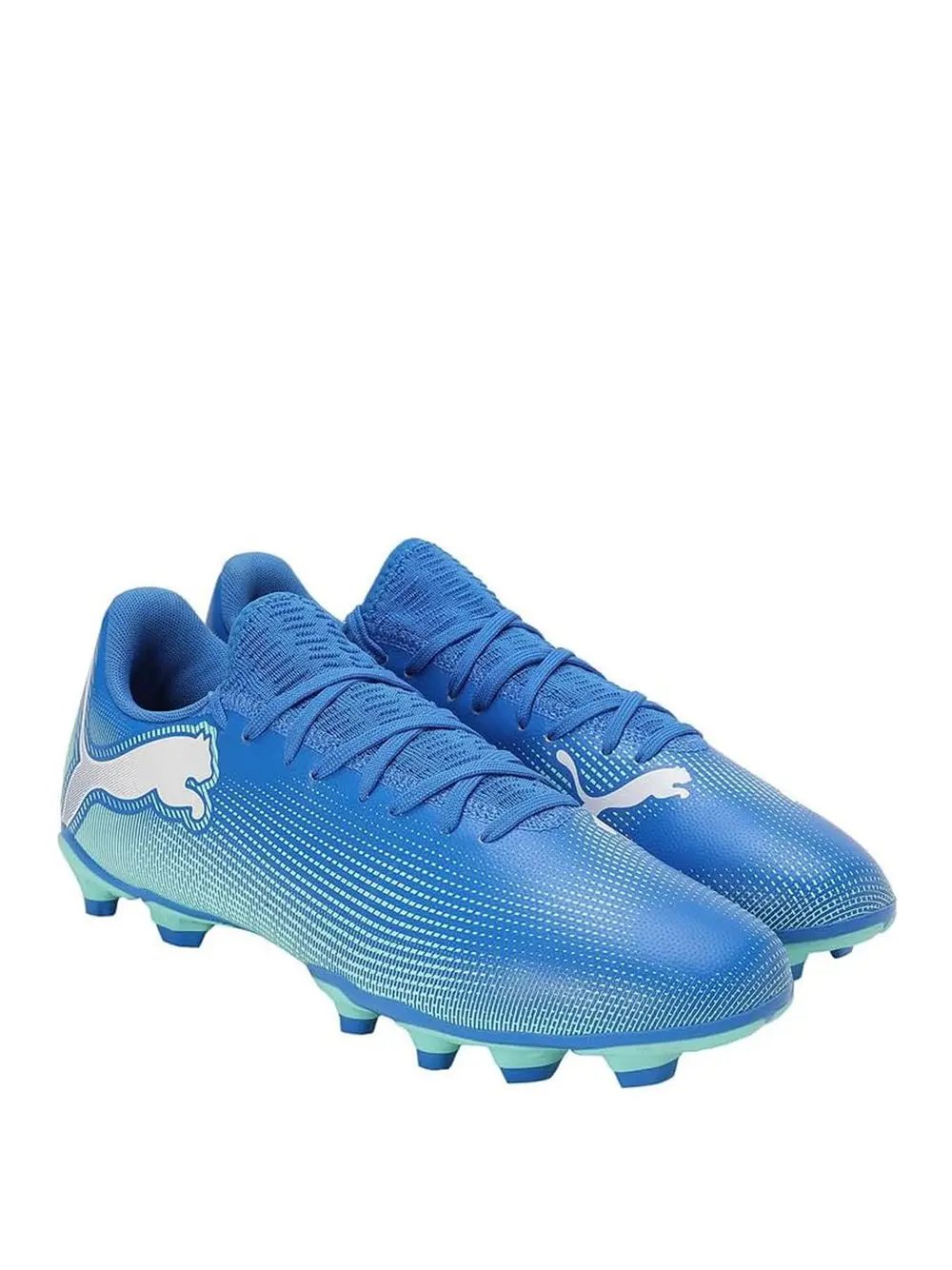 Scarpini Puma Uomo Future 7 Play Fg/ag Blu Puma Angolo dello Sport