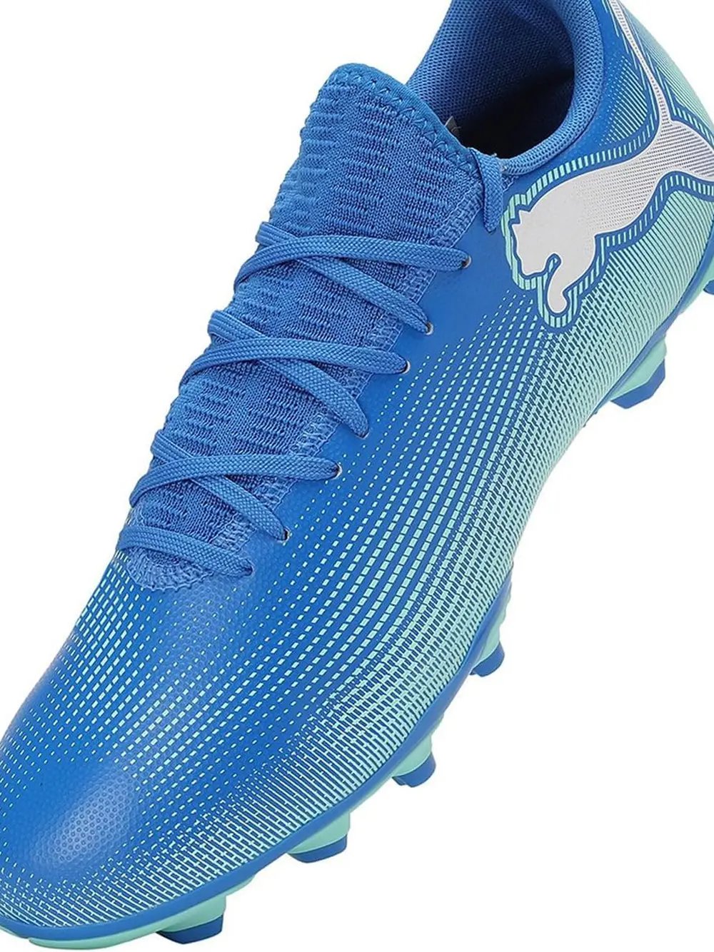 Scarpini Puma Uomo Future 7 Play Fg/ag Blu Puma Angolo dello Sport