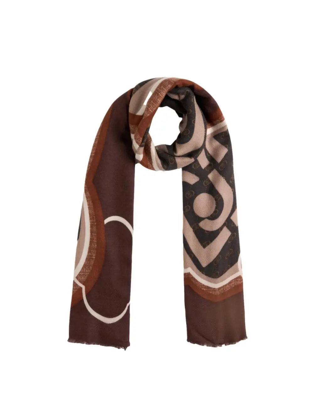 Sciarpa Liu Jo Stola Portalogo 70X180 Donna - Bianco