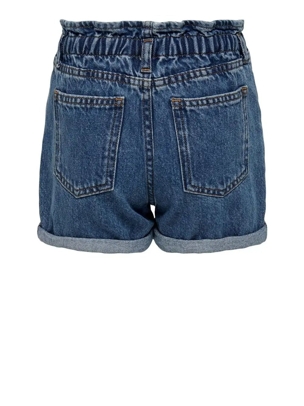 Shorts Only Bambina Cuba Paperbag Denim Only Angolo dello Sport