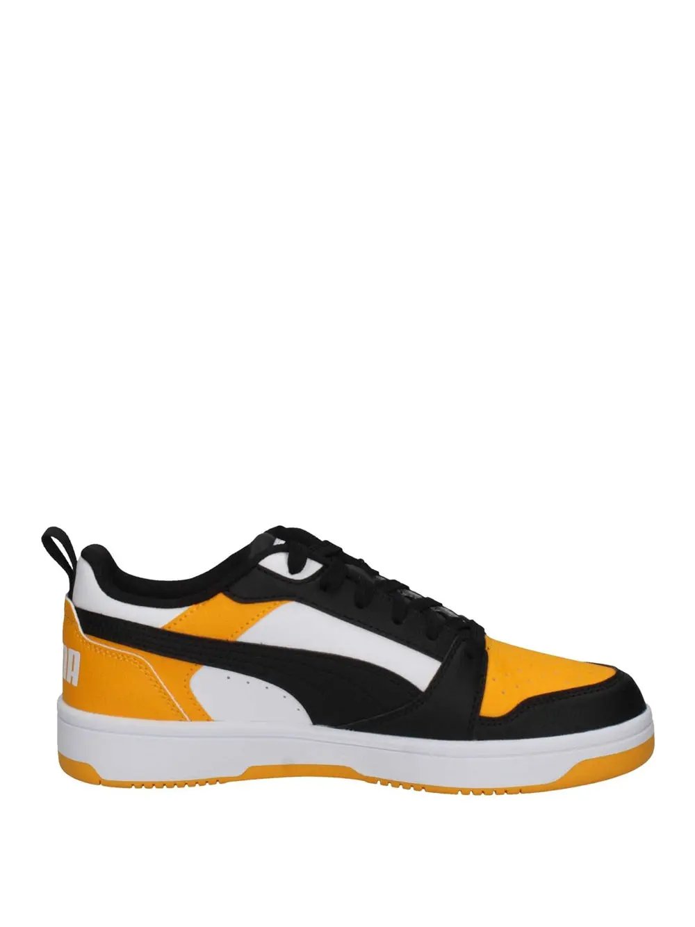 Sneakers Puma Bambino Rebound V6 Lo Jr Giallo Puma Angolo dello Sport