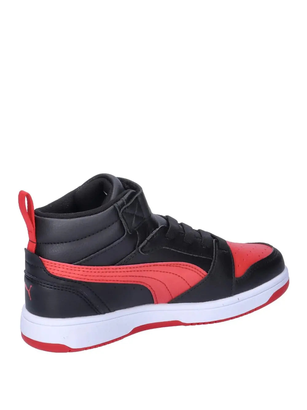 Sneakers Puma Bambino Rebound V6 Mid Ac+ Ps Rosso Puma Angolo dello Sport