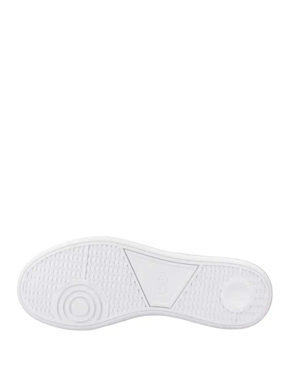 Sneakers Ralph Lauren Uomo Hrt Ct Ii Low Top Lace Bianco Ralph Lauren Angolo dello Sport