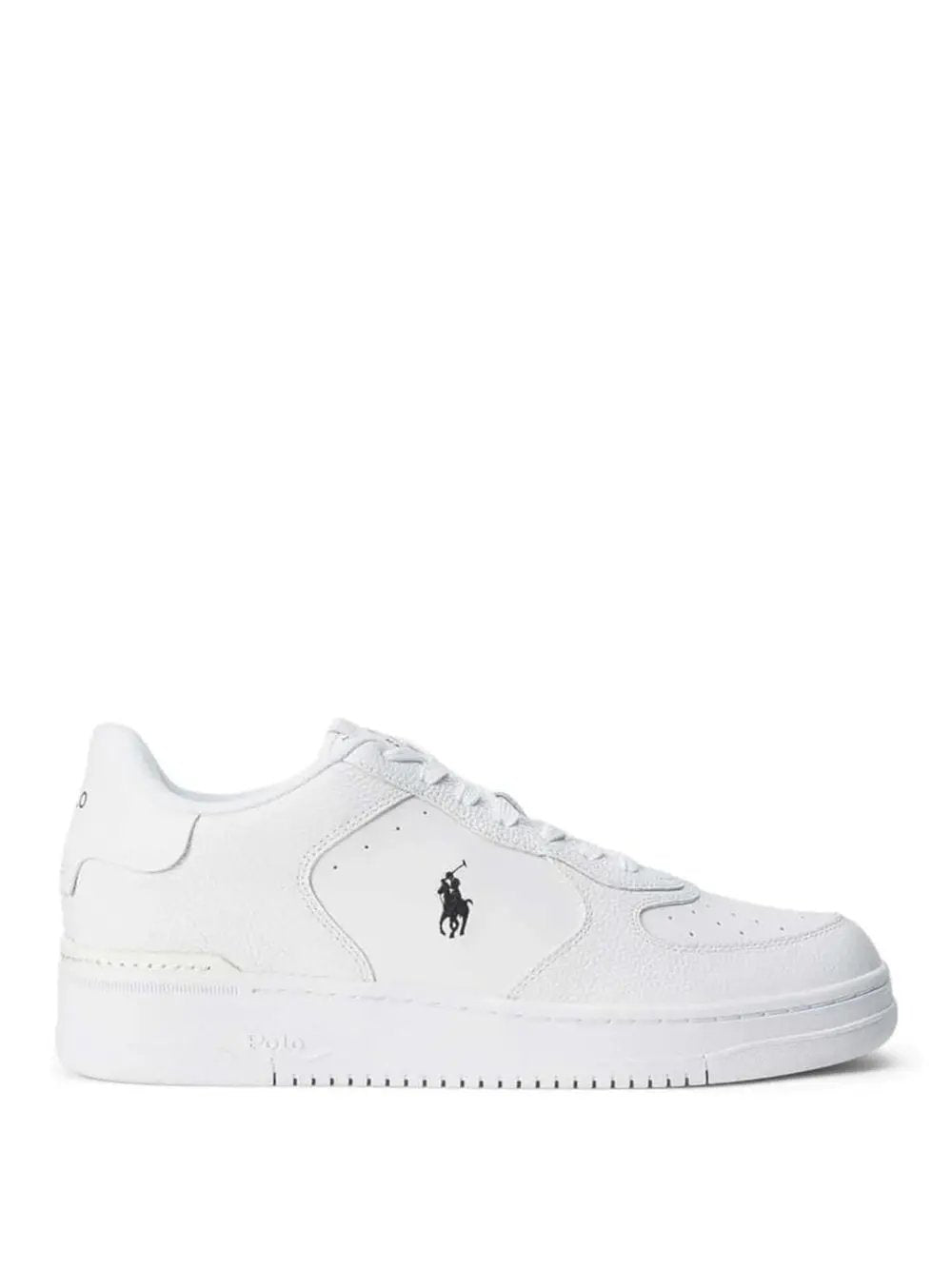 Sneakers Ralph Lauren Uomo Masters Crt Low Top Bianco Ralph Lauren Angolo dello Sport