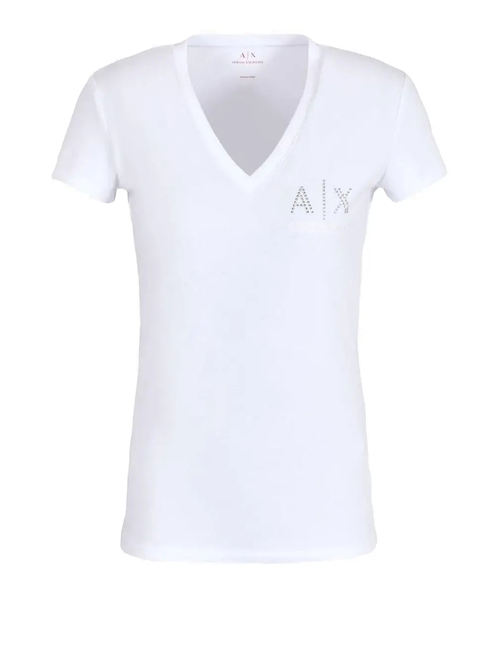 T-Shirt Armani Exchange Donna Bianco Armani Angolo dello Sport