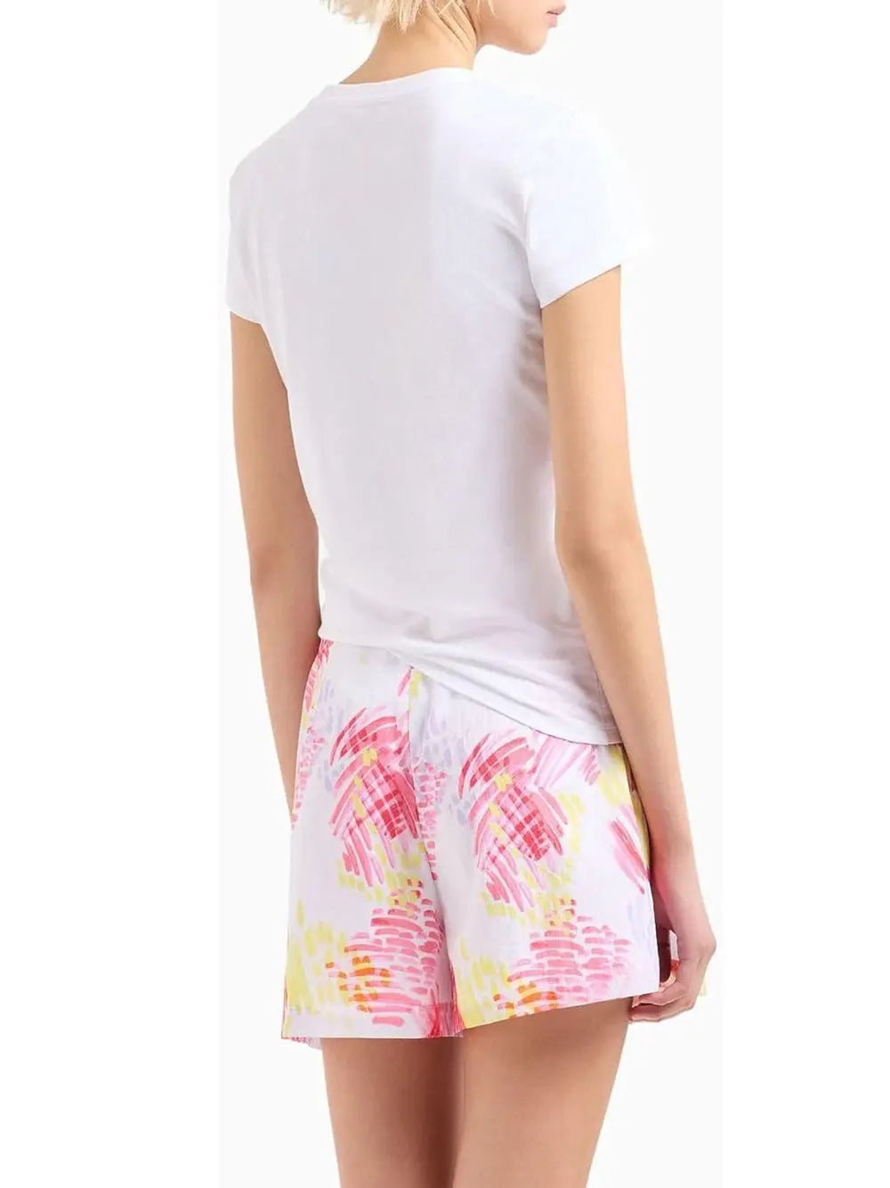 T-Shirt Armani Exchange Donna Bianco Armani Angolo dello Sport