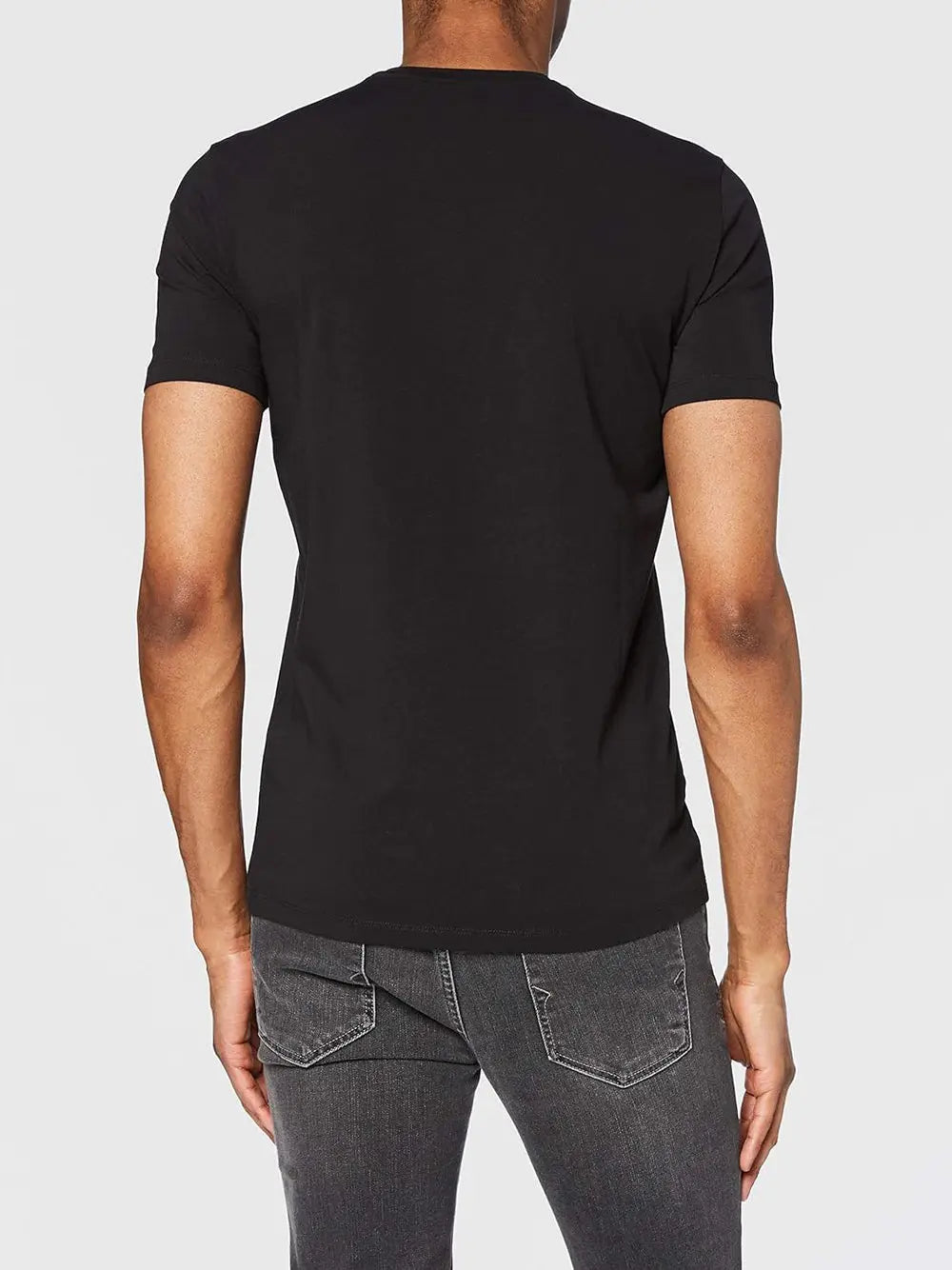 T-Shirt Armani Exchange Uomo Nero Armani Angolo dello Sport