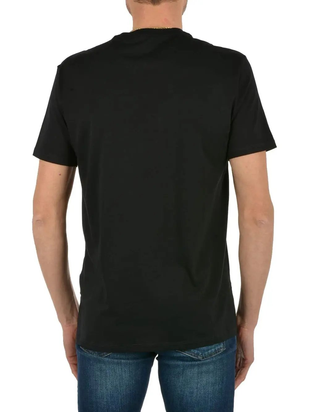 T-Shirt Armani Exchange Uomo Nero Armani Angolo dello Sport