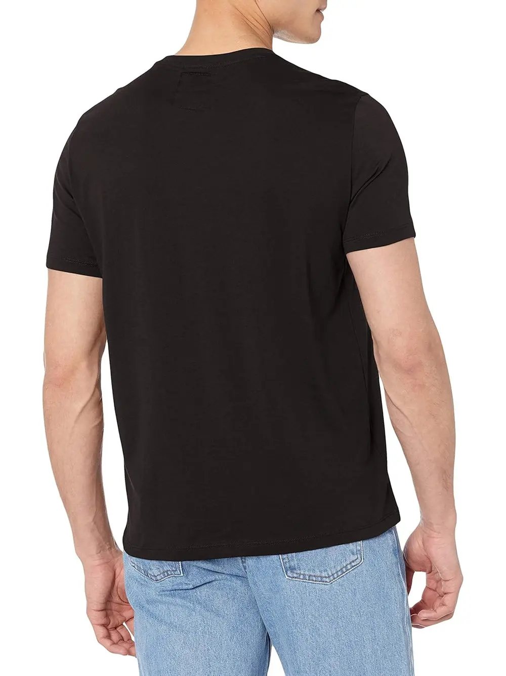 T-Shirt Armani Exchange Uomo Nero Armani Angolo dello Sport