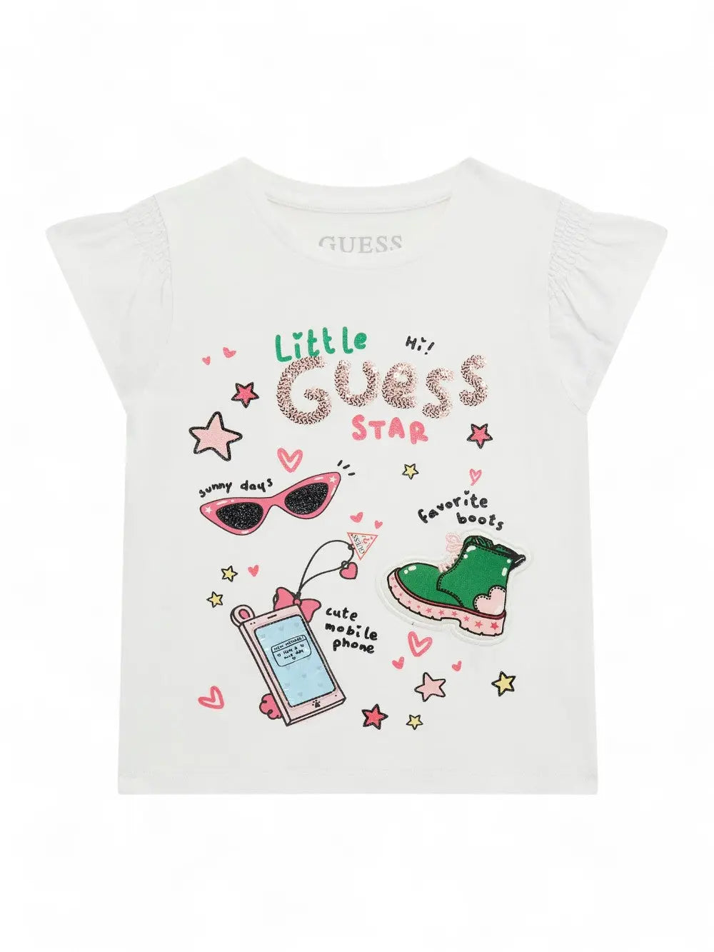 T-Shirt Bambina - Bianco