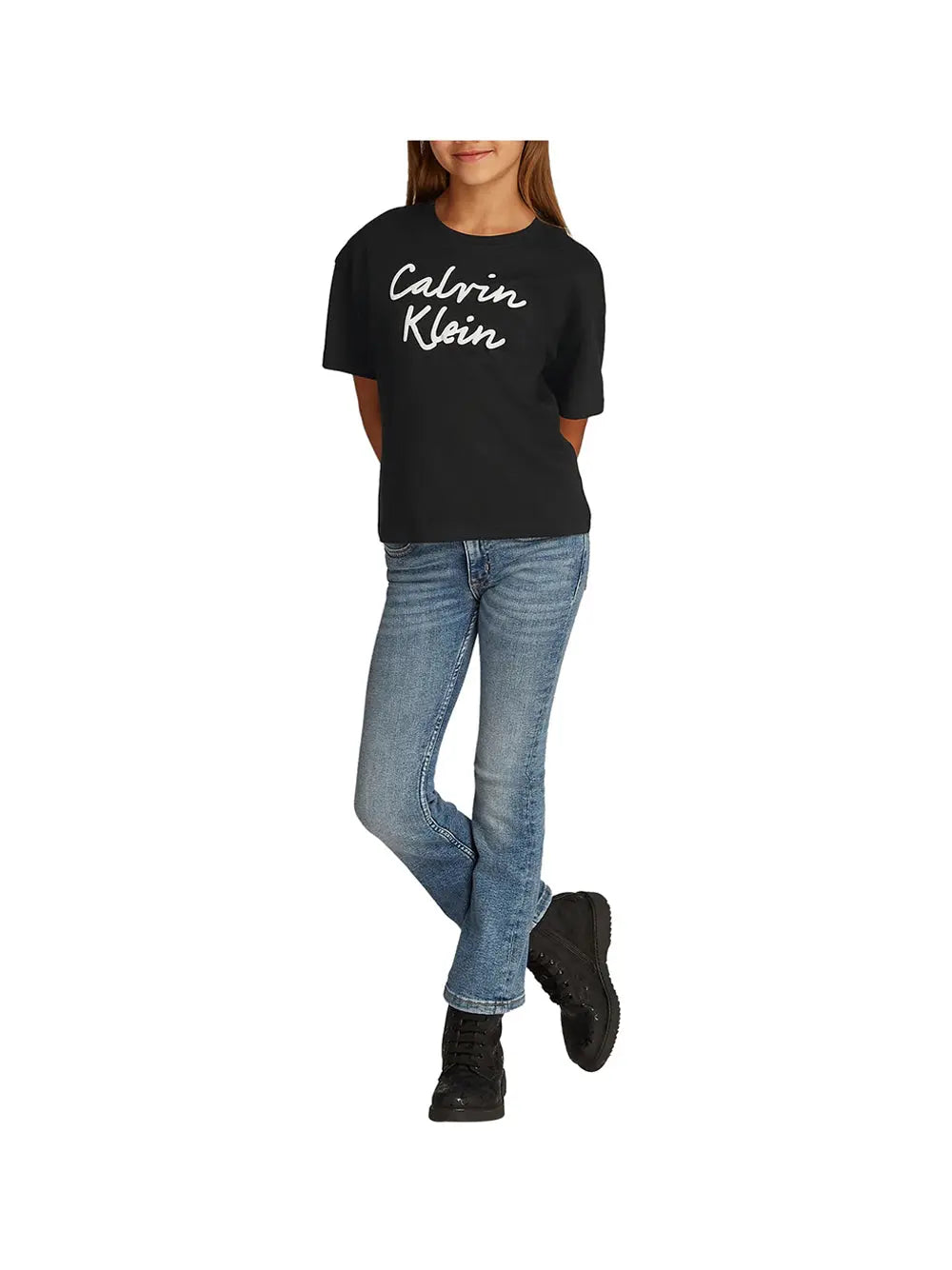 T-Shirt Bambina - Nero