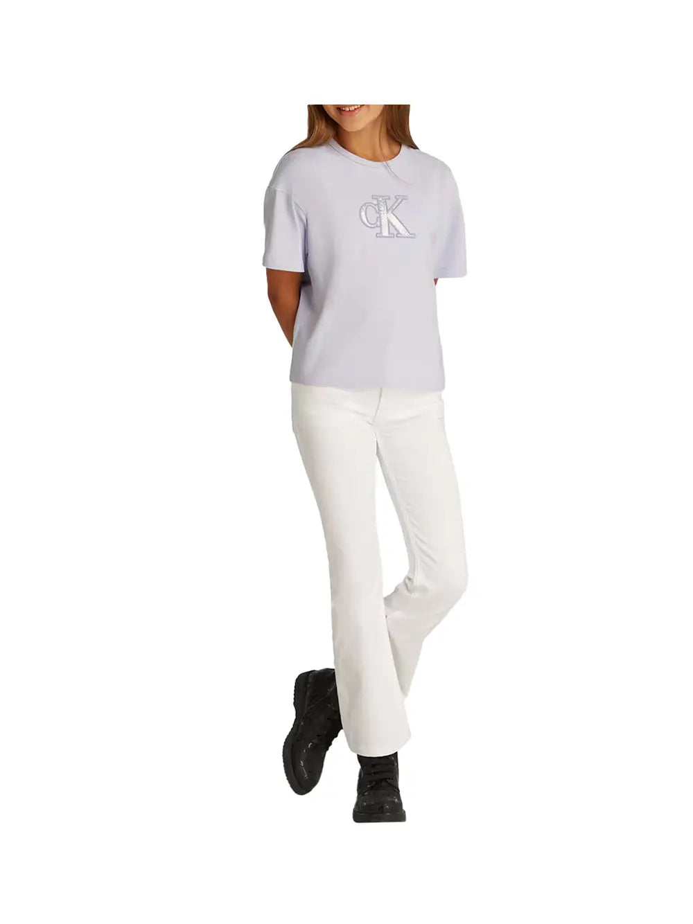 T-Shirt Bambina - Viola