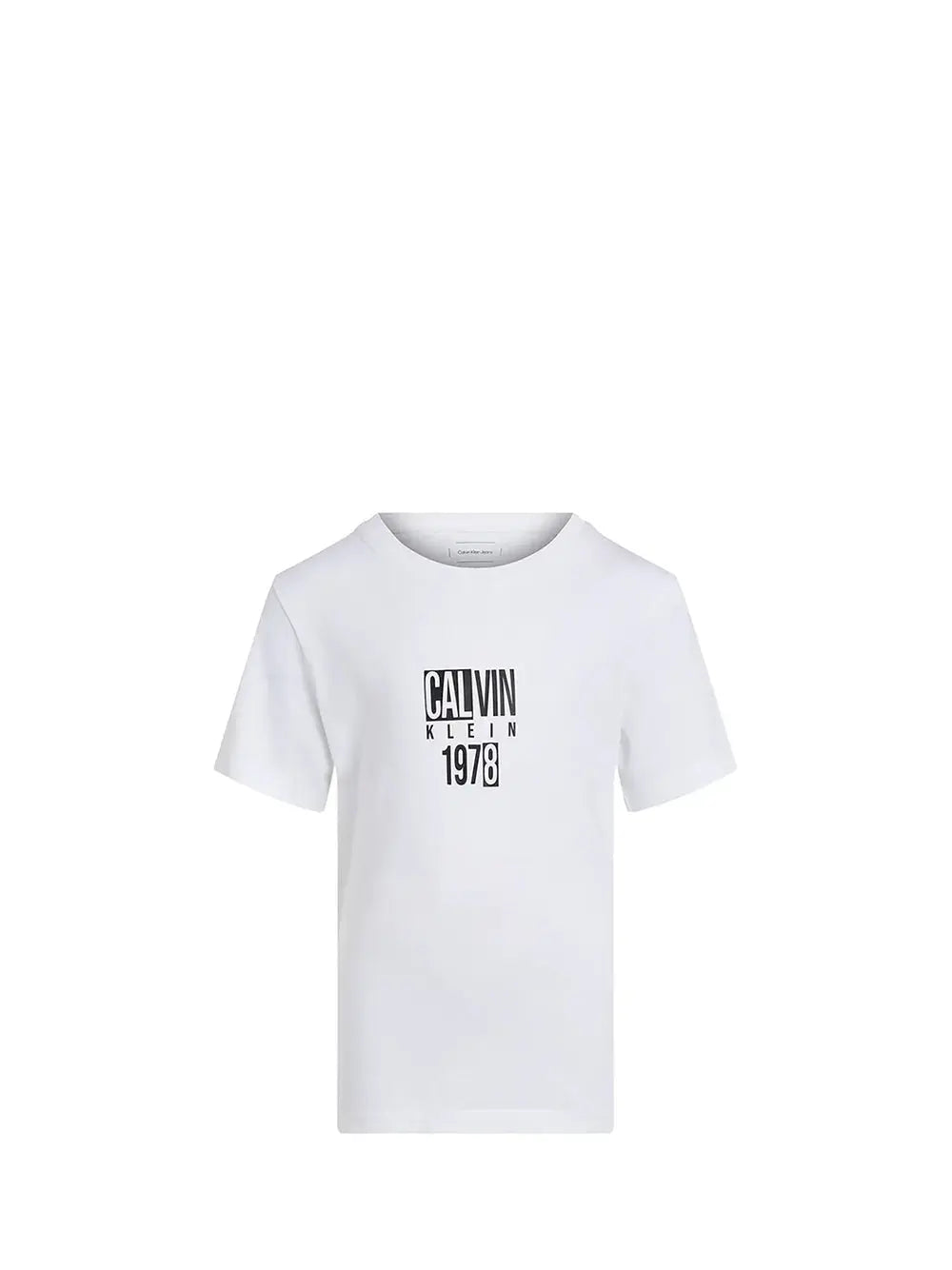 T-Shirt Calvin Klein Jr Bambino - Bianco