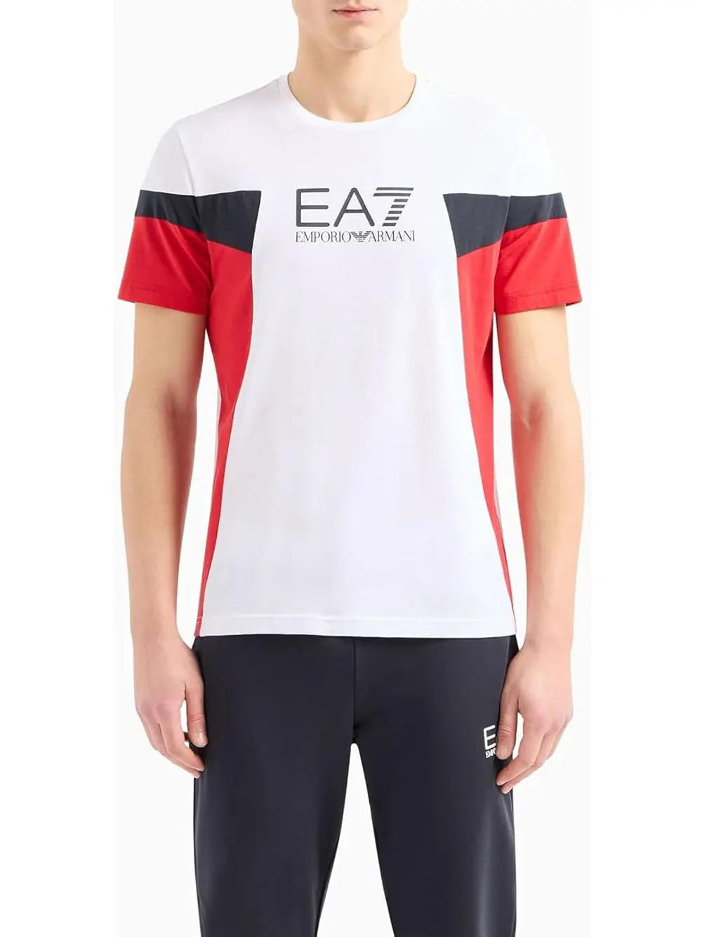 T-Shirt Ea7 Uomo Bianco Ea7 Angolo dello Sport