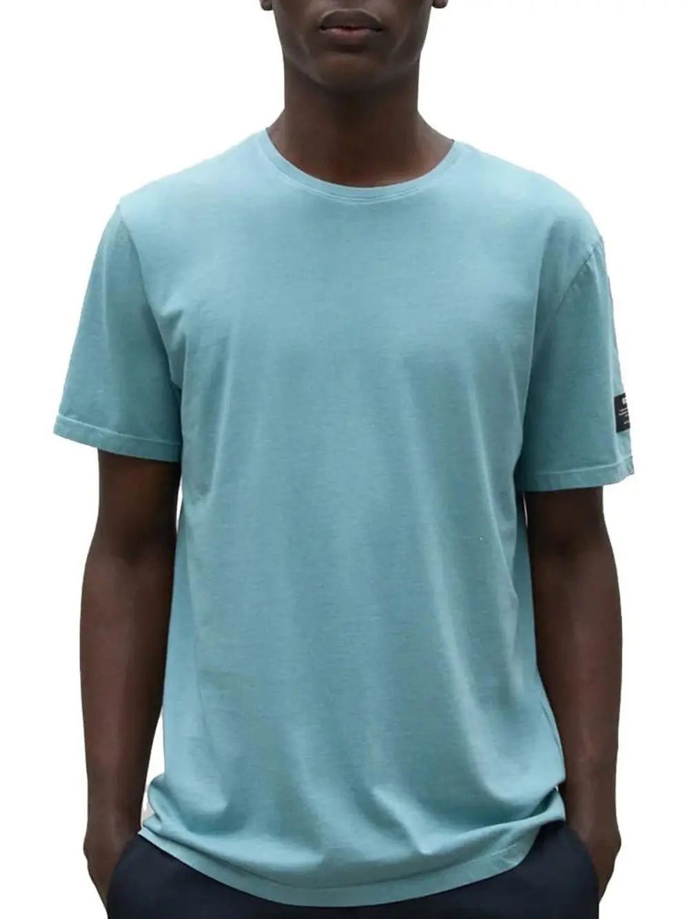 T-Shirt Ecoalf Uomo Celeste Ecoalf Angolo dello Sport