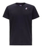 T-Shirt K-Way Uomo Le Vrai Edouard Blu K-Way  Angolo dello Sport
