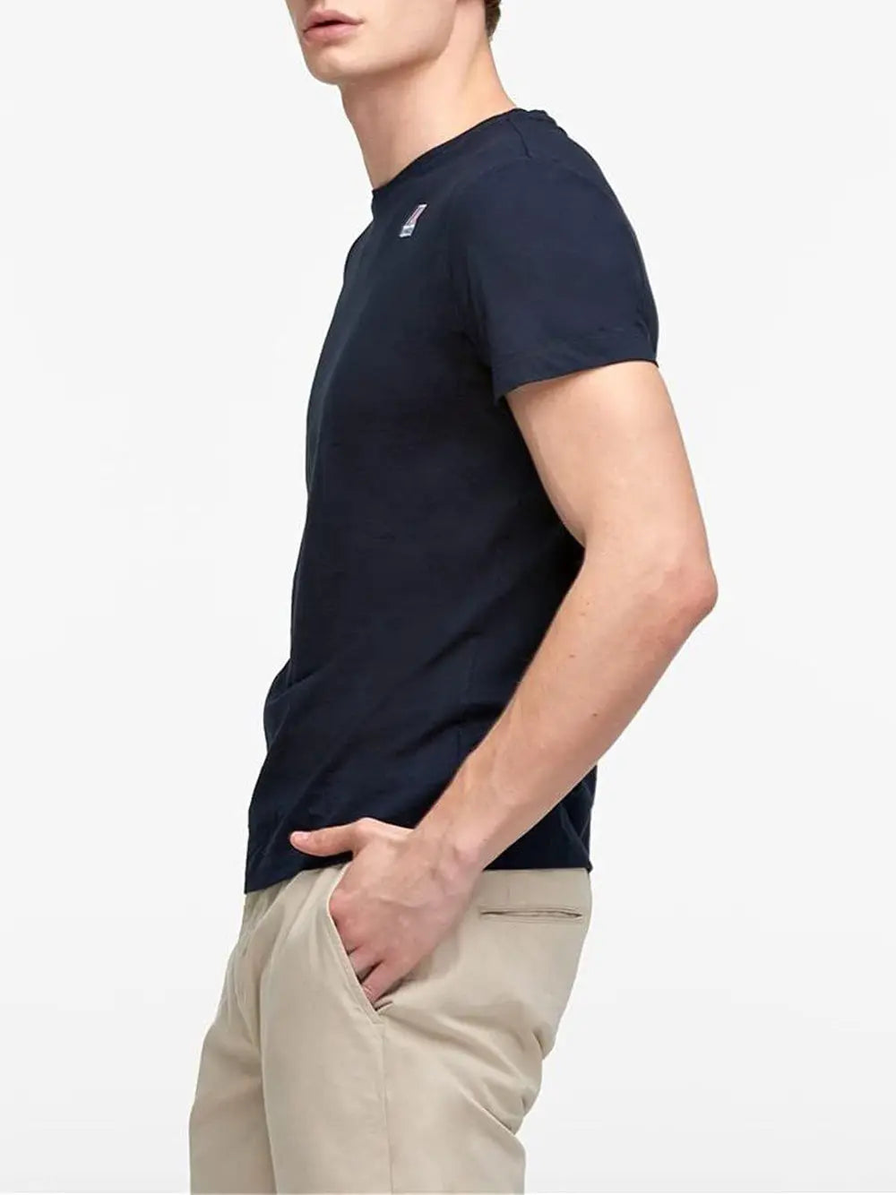 T-Shirt K-Way Uomo Le Vrai Edouard Blu K-Way  Angolo dello Sport