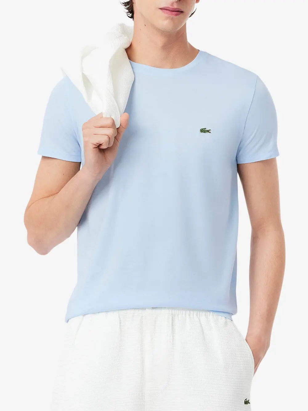 T-Shirt Lacoste Uomo - Celeste