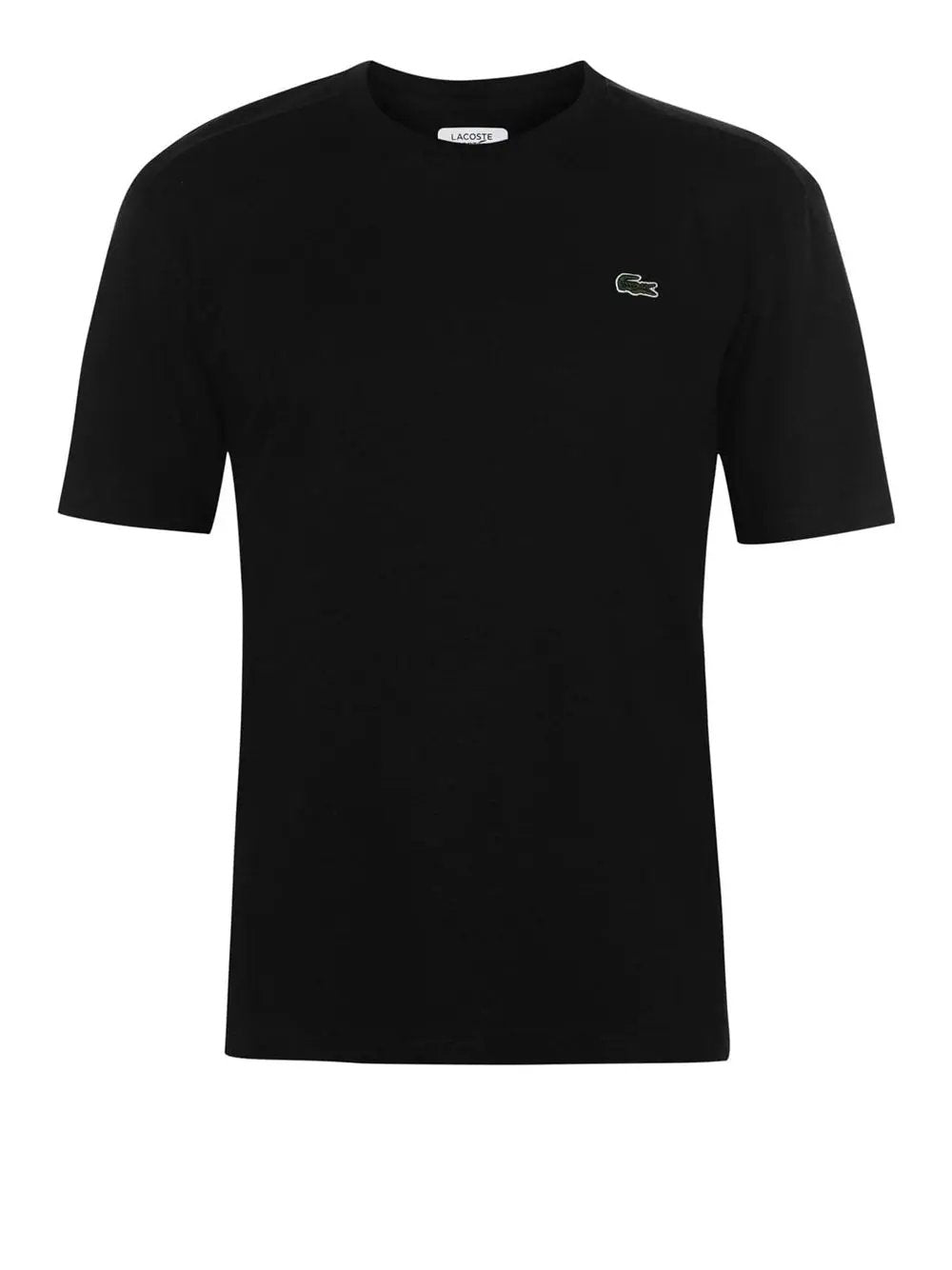 T-Shirt Lacoste Uomo Nero Lacoste Angolo dello Sport