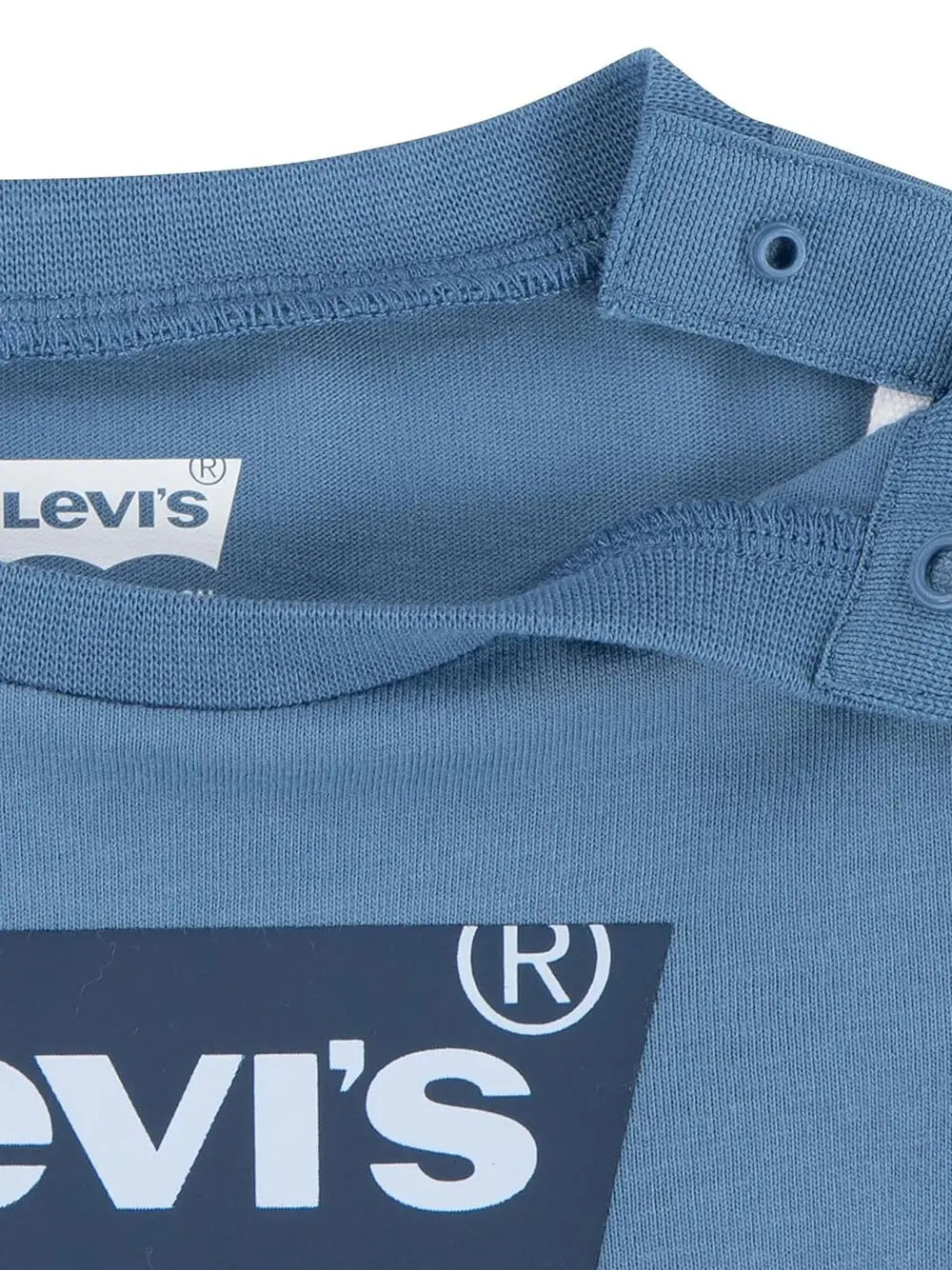 T-Shirt Levis Bambino Nos Batwing Blu Levi's Angolo dello Sport