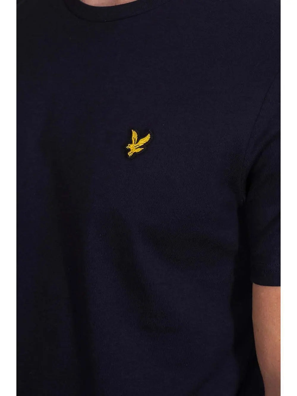 T-Shirt Lyle & Scott Uomo Plain Blu Lyle & Scott  Angolo dello Sport