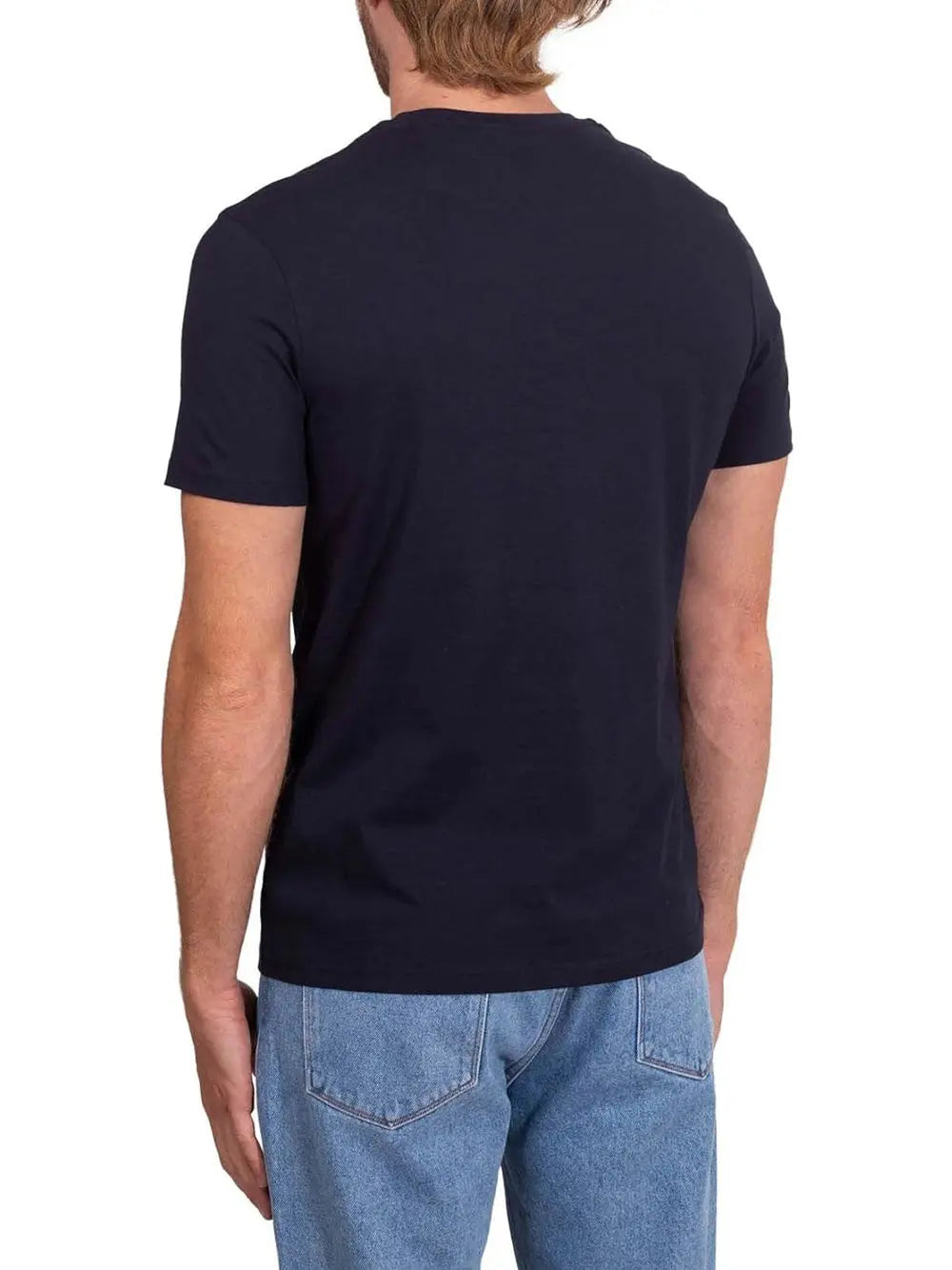 T-Shirt Lyle & Scott Uomo Plain Blu Lyle & Scott  Angolo dello Sport