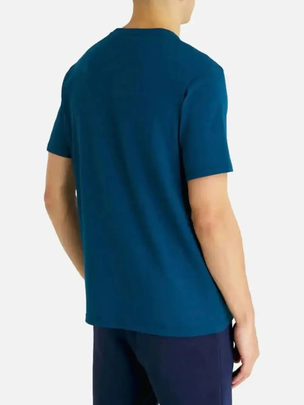 T-Shirt Lyle & Scott Uomo Plain Blu Lyle & Scott  Angolo dello Sport