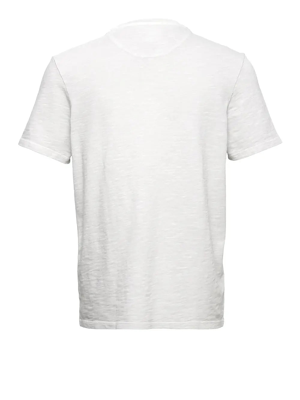 T-Shirt Lyle & Scott Uomo Slub Bianco Lyle & Scott  Angolo dello Sport