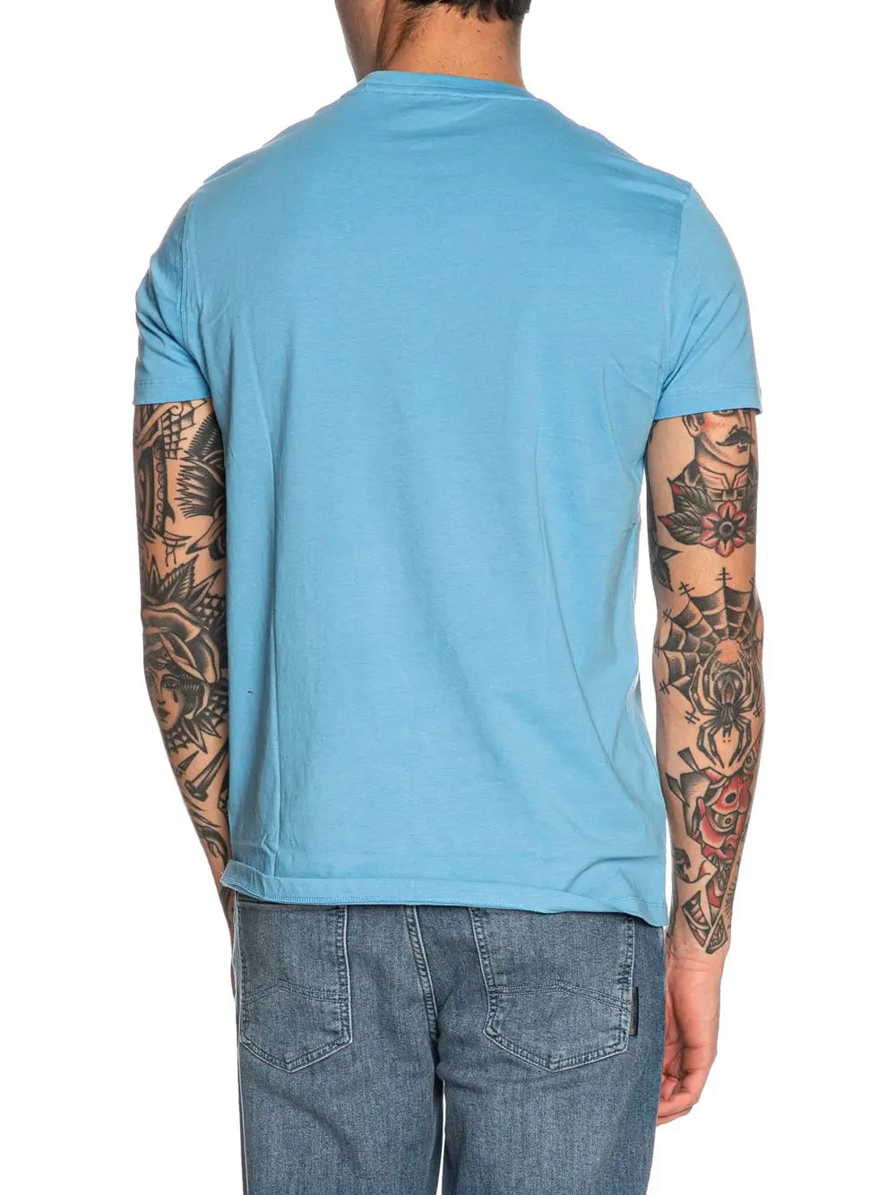 T-Shirt Mick U.s.polo Uomo - Celeste