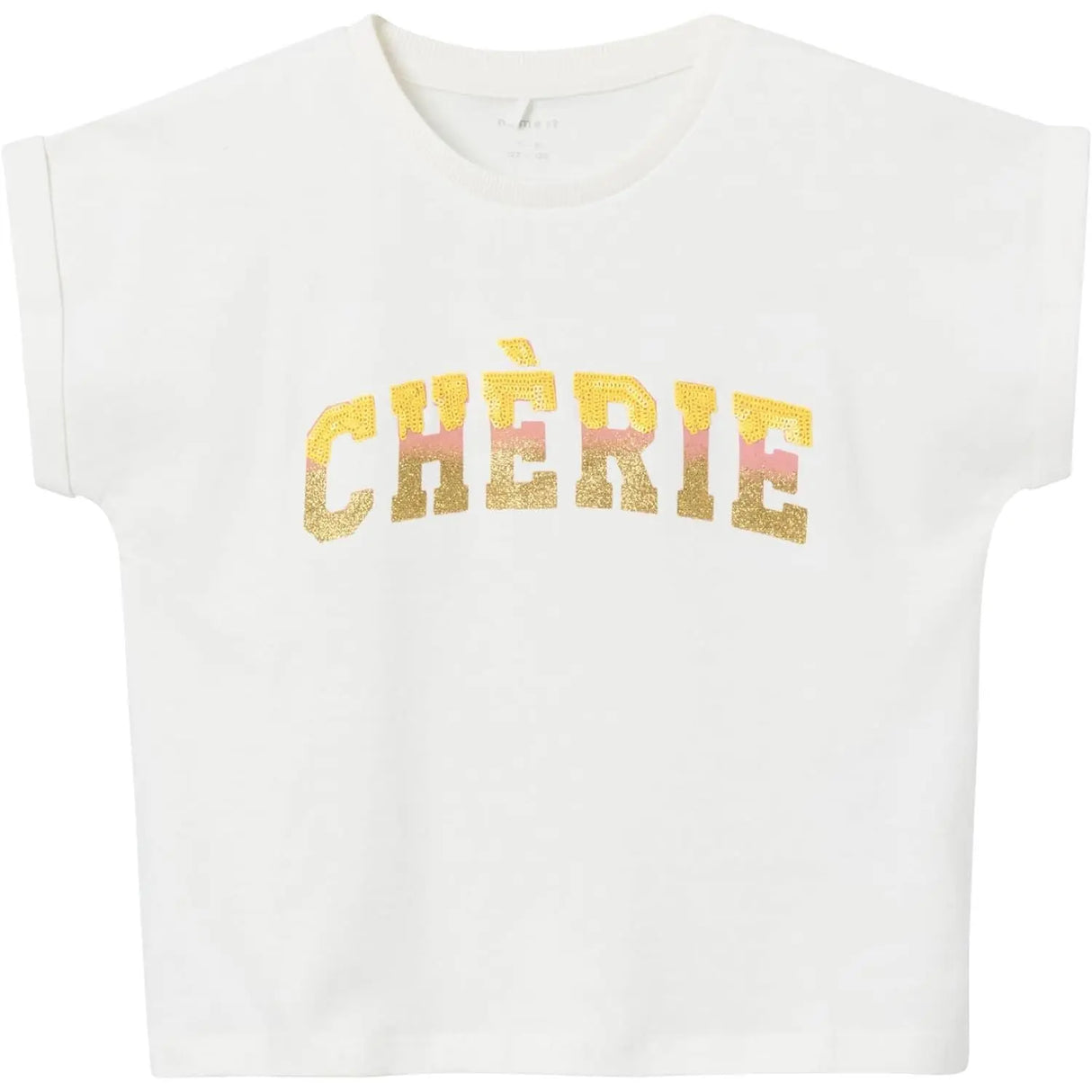 T-Shirt Name It Bambina Flarve Bianco Name It Angolo dello Sport