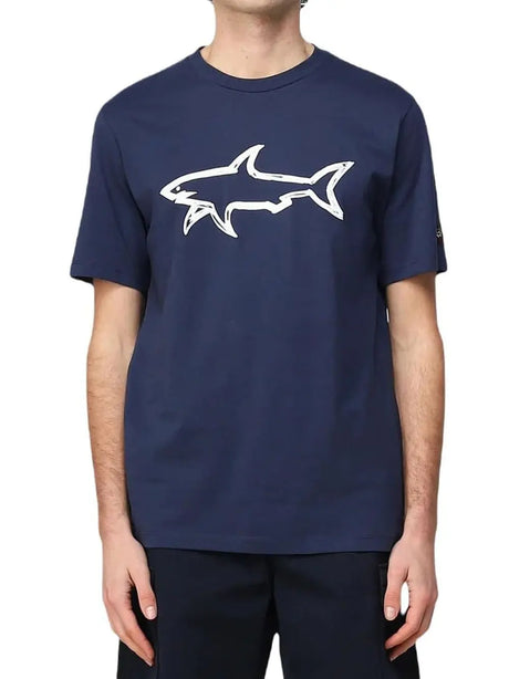T-Shirt Paul & Shark Uomo Blu Paul & Shark  Angolo dello Sport