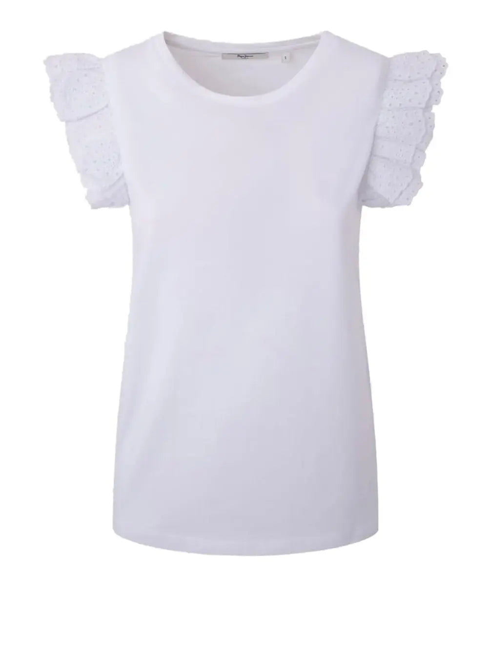 T-Shirt Pepe Jeans Donna Lindsay Bianco Pepe Jeans  Angolo dello Sport
